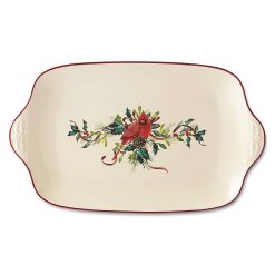 Alternative view of Lenox Fine Lenox Fine Winter Greetings Oversized Platter