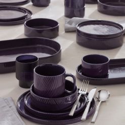 Alternative view of Lenox Fine Lenox Fine Modulus Nightshade 12-Piece Dinnerware Set