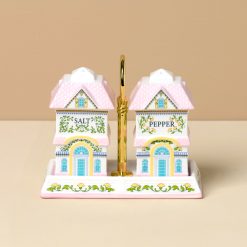 Lenox Fine Lenox Fine Lenox Spice Village Salt & Pepper with Tray
