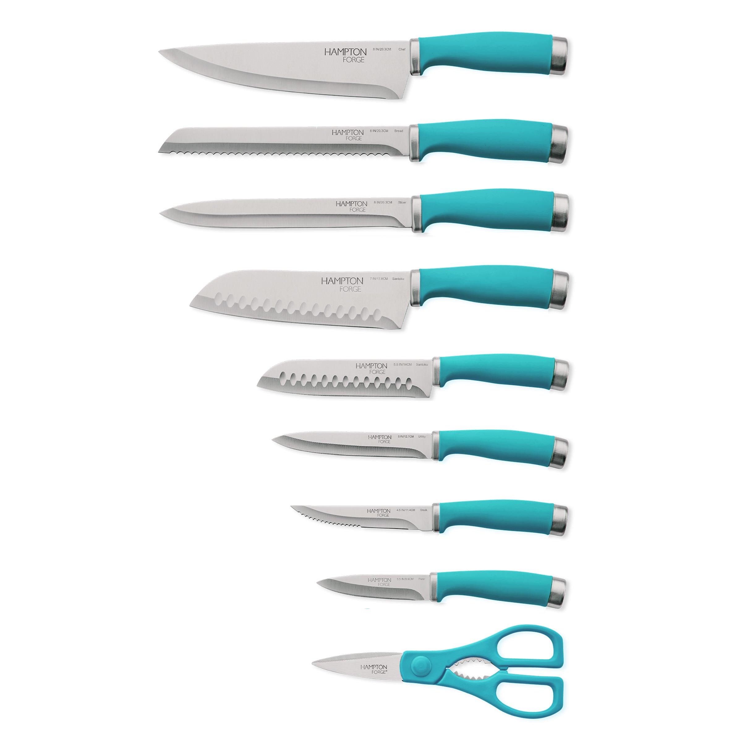 Lenox Fine Lenox Fine Epicure True Aqua 15 pc Block Set - Image 4
