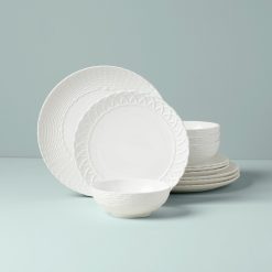 Lenox Fine Lenox Fine Wicker Creek 12-Piece Dinnerware Set
