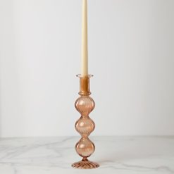 Alternative view of Lenox Fine Lenox Fine Nalia Amaranth Candlestick Holder