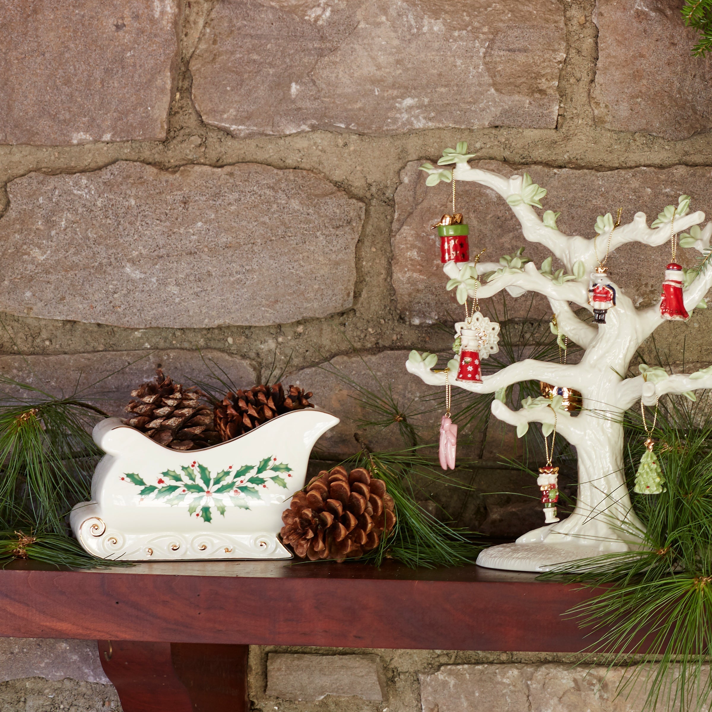 Lenox Fine Lenox Fine Holiday Sleigh Candy Dish - Image 3