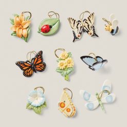 Lenox Fine Lenox Fine Butterfly Meadow 10-Piece Mini Ornament Set