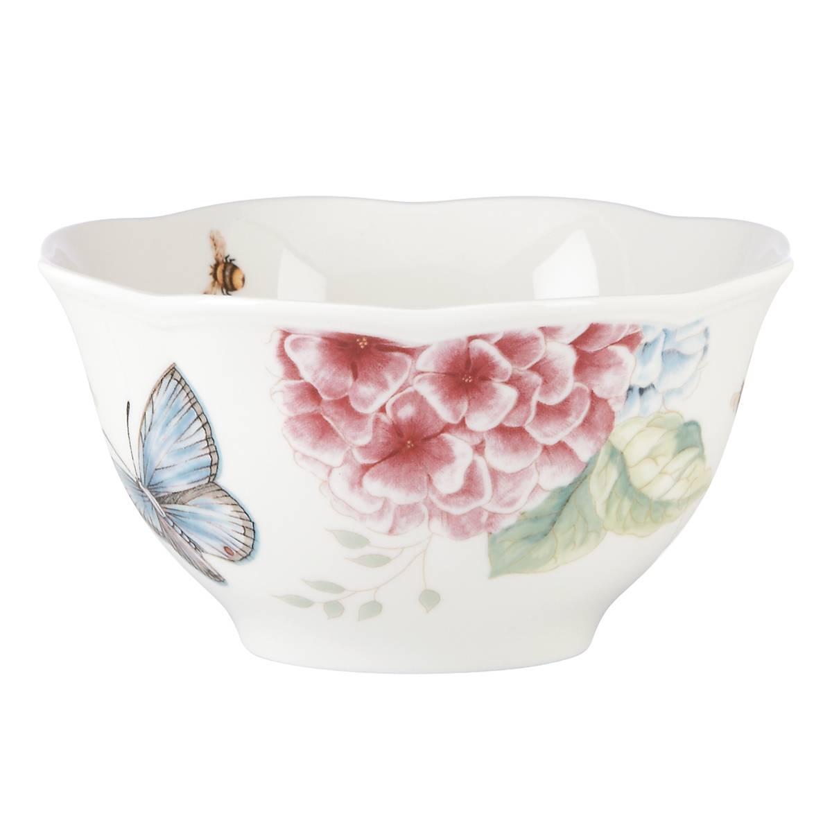 Lenox Fine Lenox Fine Butterfly Meadow Hydrangea 12-Piece Dinnerware Set - Image 5