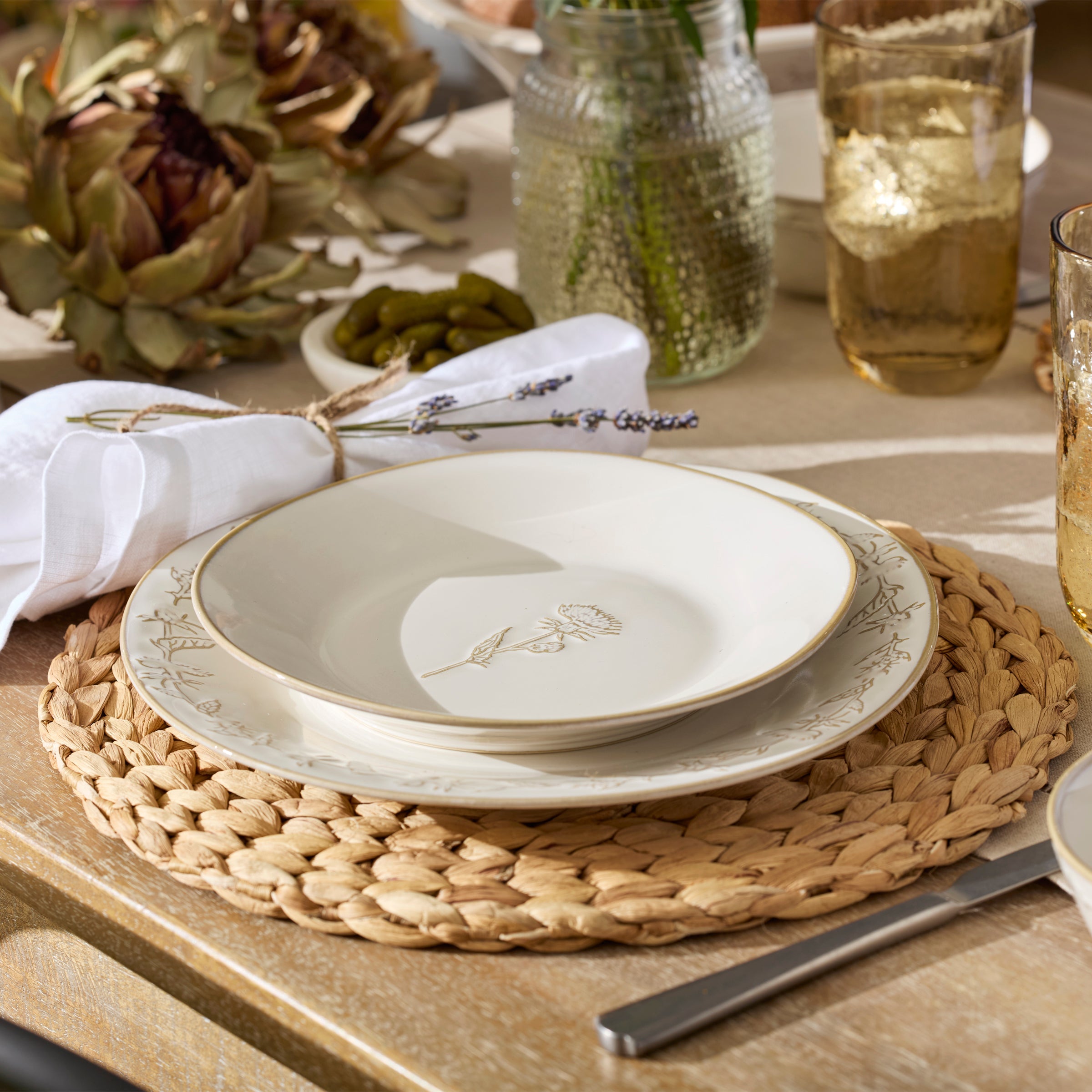 Lenox Fine Lenox Fine Homespun 12-Piece Dinnerware Set - Image 7