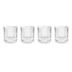 Lenox Fine Lenox Fine Wallingford Double Old Fashion Glasses, Set of 4