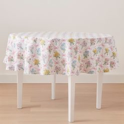 Lenox Fine Lenox Fine Bouquet Ribbon 70x70 Round Tablecloth