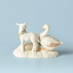 Alternative view of Lenox Fine Lenox Fine First Blessing Goose & Lambs Figurine