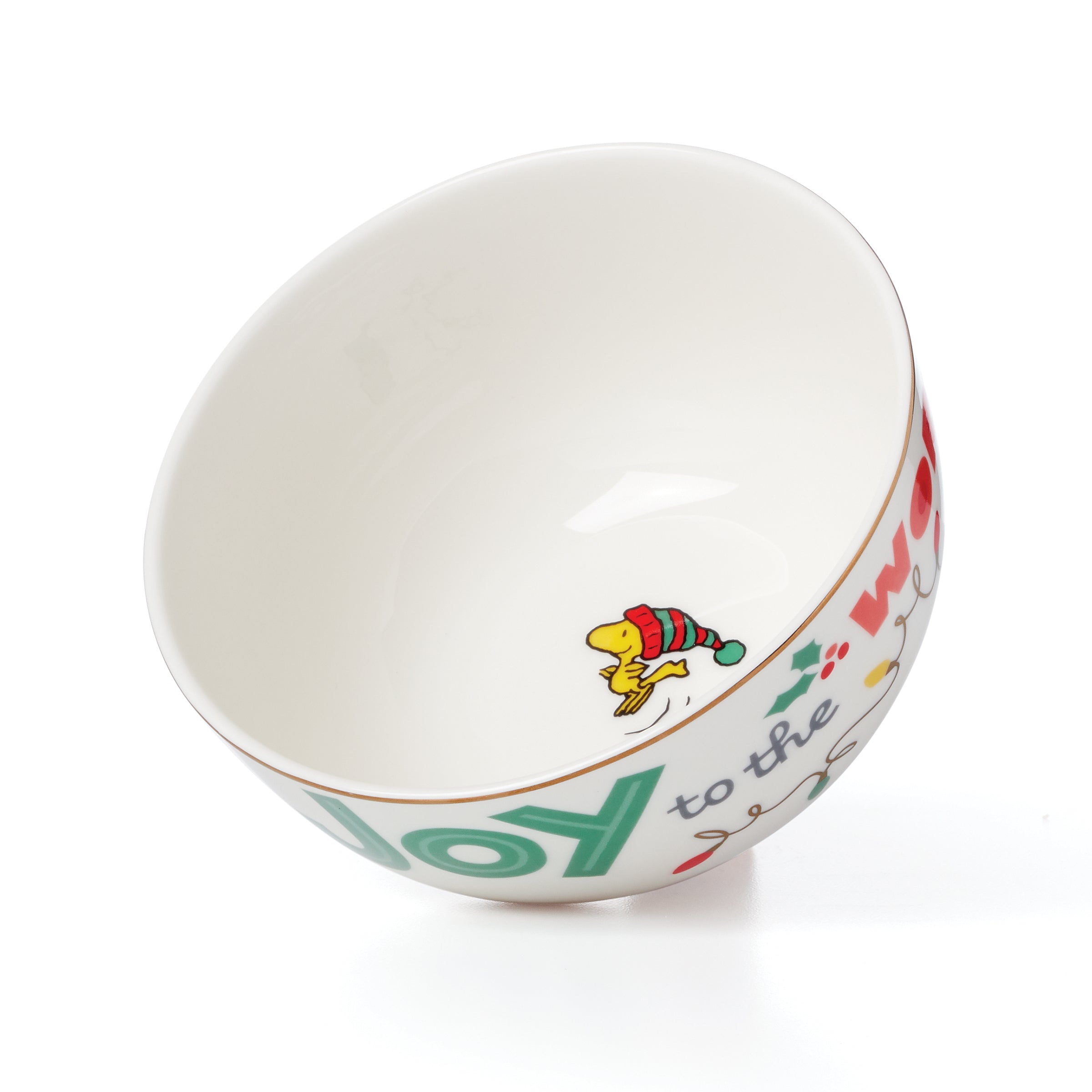 Lenox Fine Lenox Fine Snoopy Christmas All-Purpose Bowls, Set of 4 - Image 4