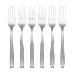 Lenox Fine Lenox Fine Paulina Satin Mirror Dinner Forks, Set of 6