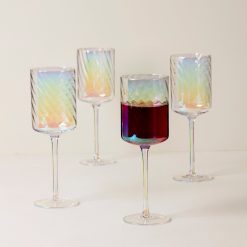 Alternative view of Lenox Fine Lenox Fine Tuscany Classics Iridescent Red Wine Glasses, Set of 4