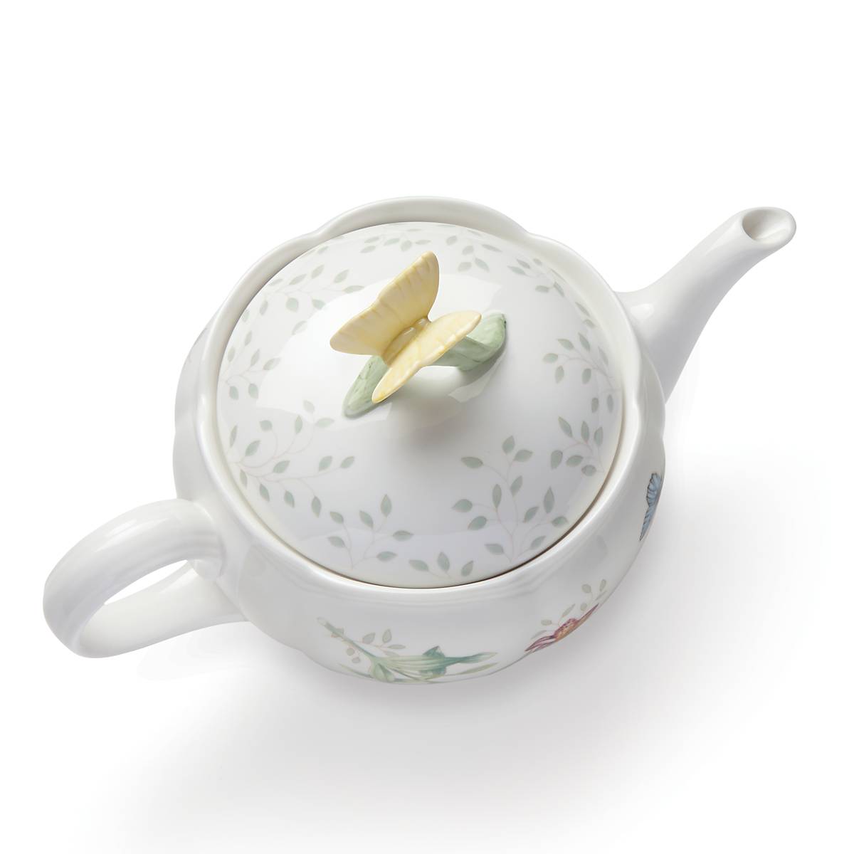 Lenox Fine Lenox Fine Butterfly Meadow Teapot - Image 4