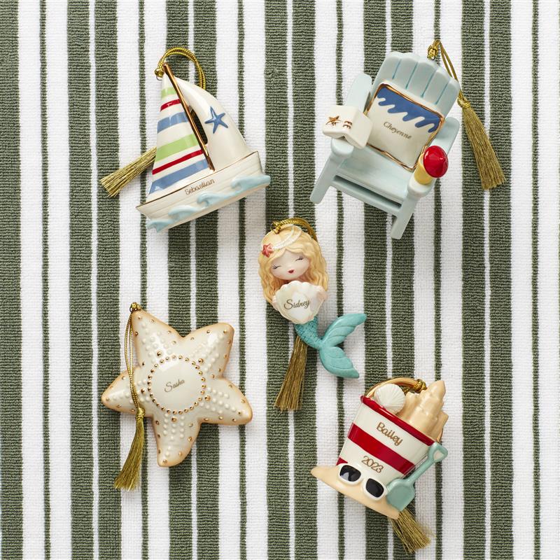 Lenox Fine Lenox Fine Personalized Sailboat Ornament - Image 7