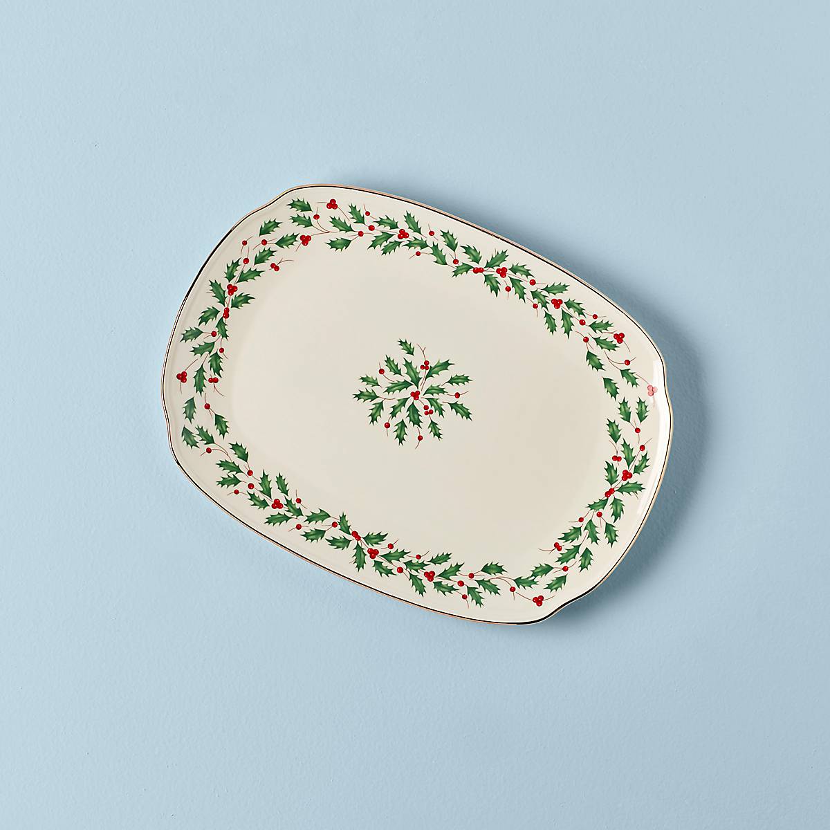 Lenox Fine Lenox Fine Holiday Oblong Platter