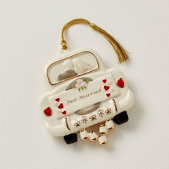 Alternative view of Lenox Fine Lenox Fine Personalized Just Married Ornament