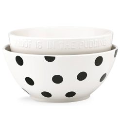 Alternative view of Lenox Fine Lenox Fine Deco Dot 2-Piece Mixing Bowl Set