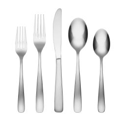 Lenox Fine Lenox Fine Bourne Satin Mirror 42-Piece Flatware Set