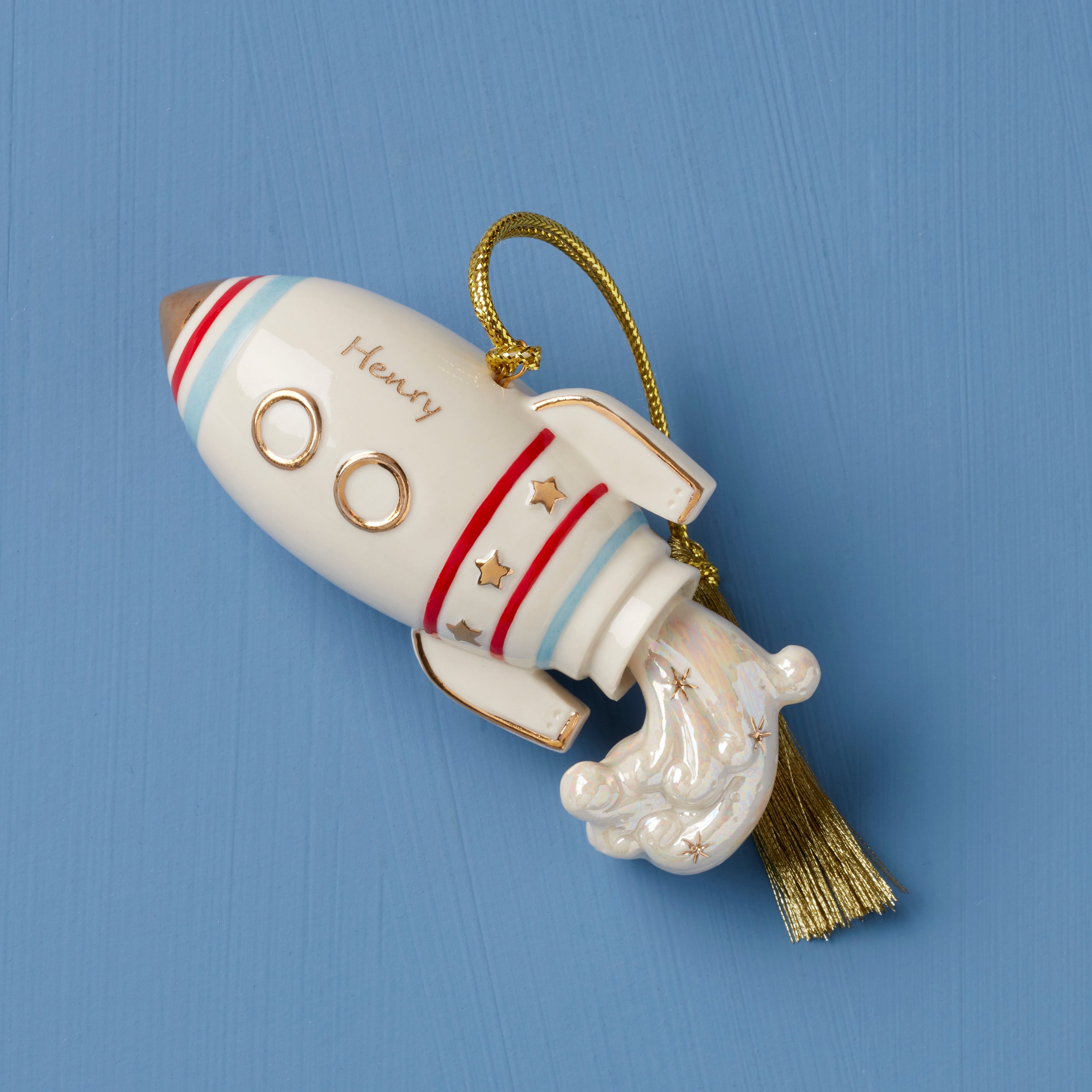Lenox Fine Lenox Fine Personalized Rocket Ornament