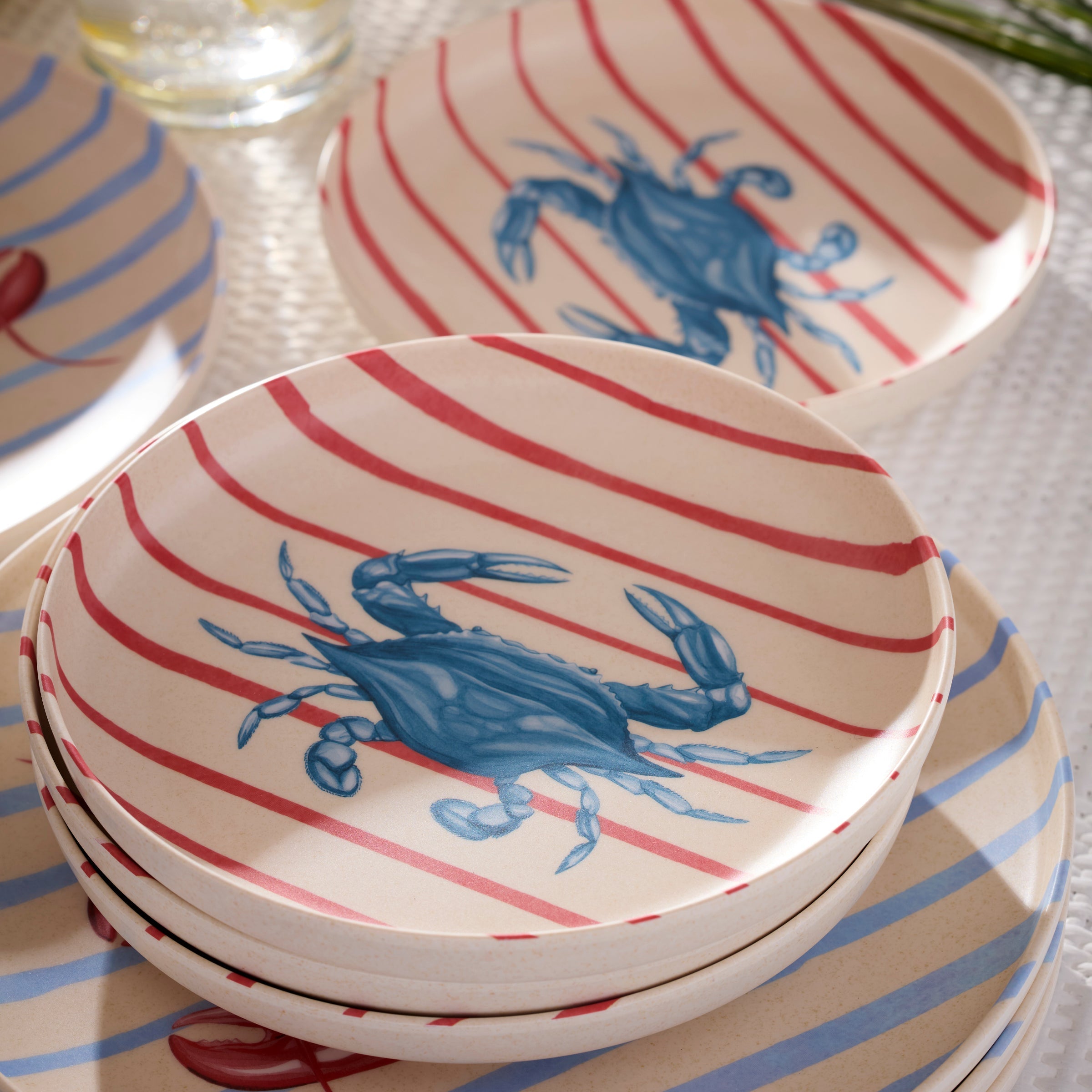 Lenox Fine Lenox Fine 24 Seven Melamine Wharfside 18-Piece Dinnerware Set - Image 6