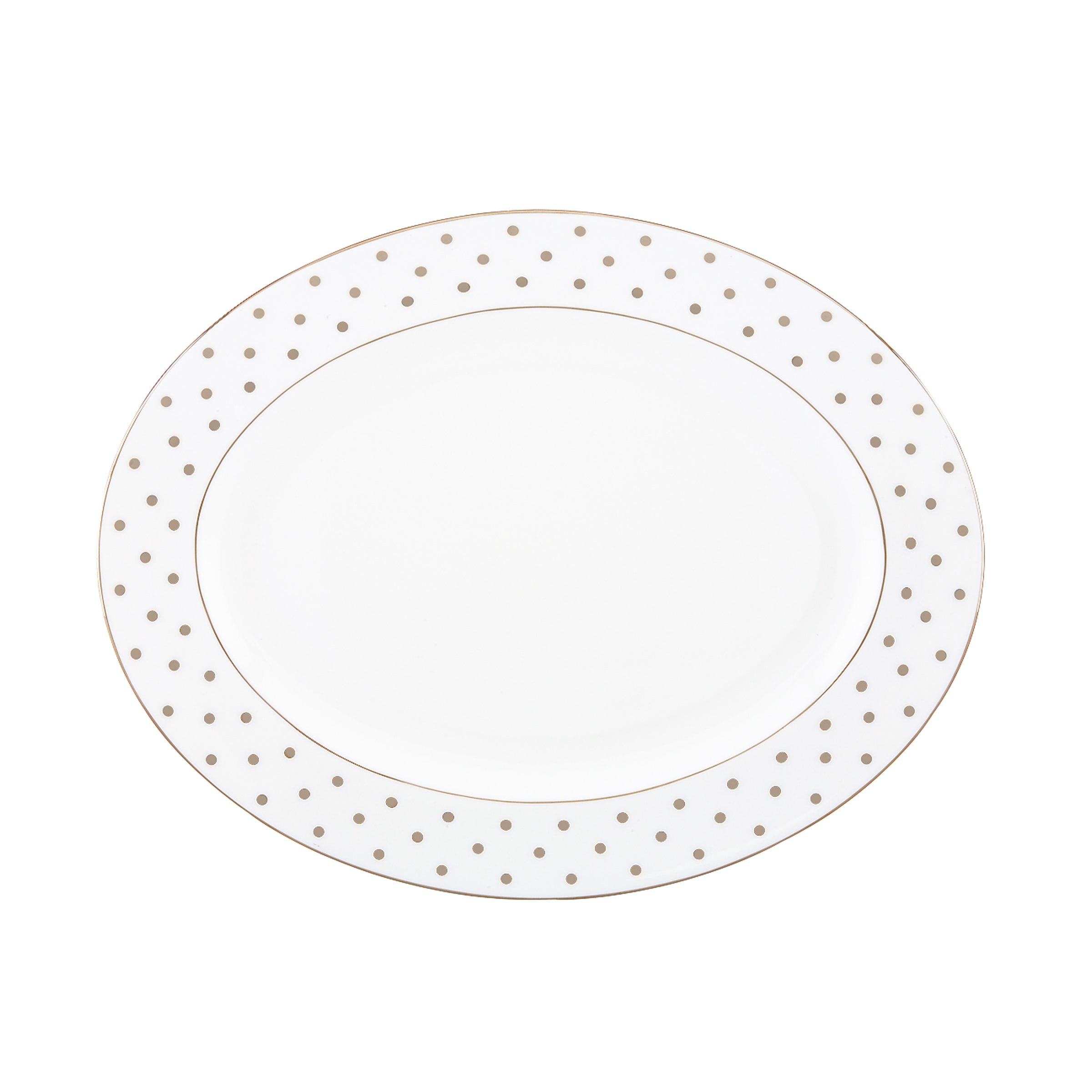 Lenox Fine Lenox Fine Larabee Road Platinum Oval Platter