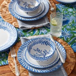 Alternative view of Lenox Fine Lenox Fine Solear Blue 12-Piece Dinnerware Set