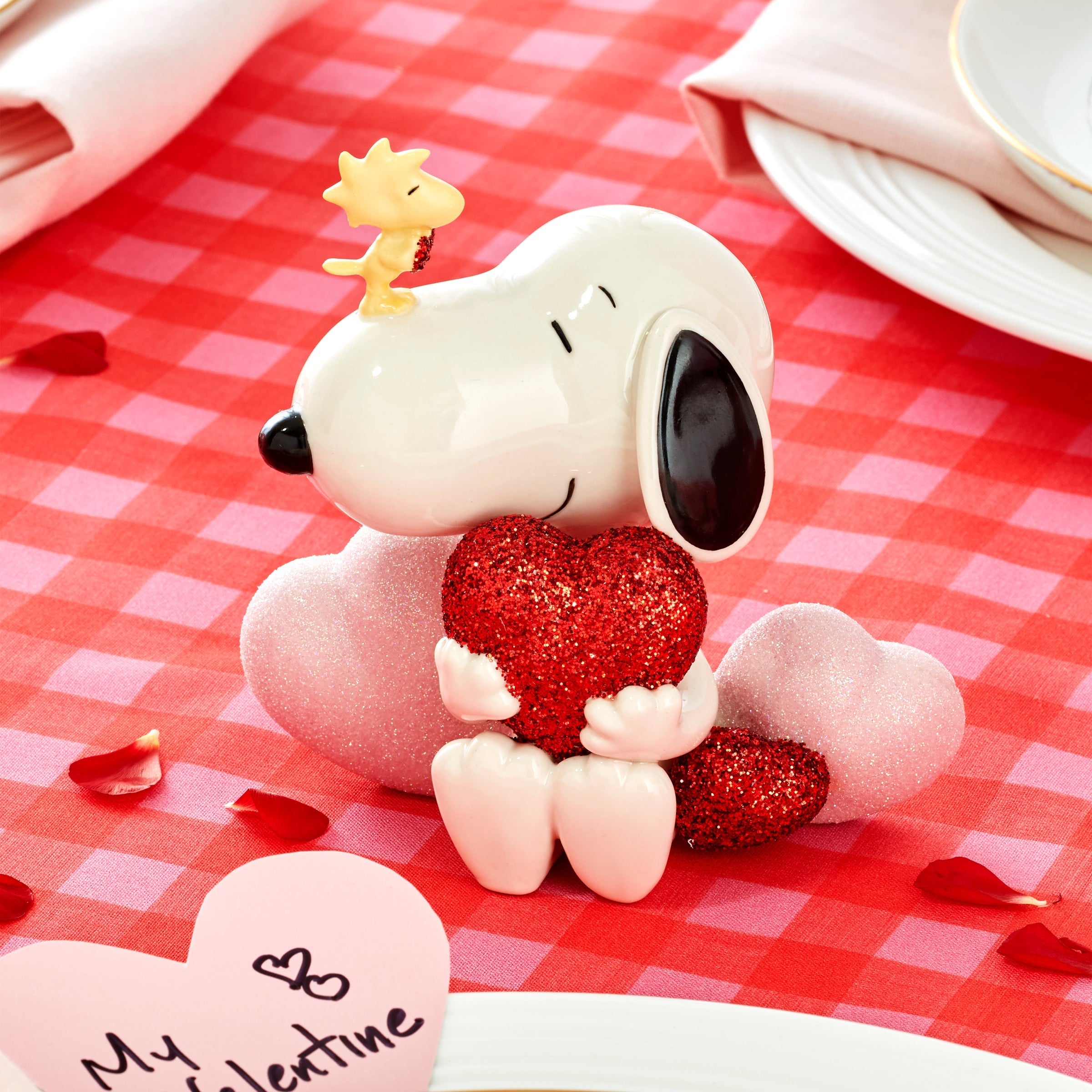 Lenox Fine Lenox Fine Snoopy Love Figurine - Image 3