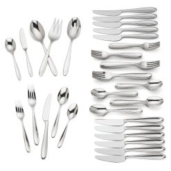 Alternative view of Lenox Fine Lenox Fine Cantera 65-Piece Flatware Set