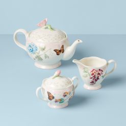 Lenox Fine Lenox Fine Butterfly Meadow Pink Ombre 5-Piece Tea Set