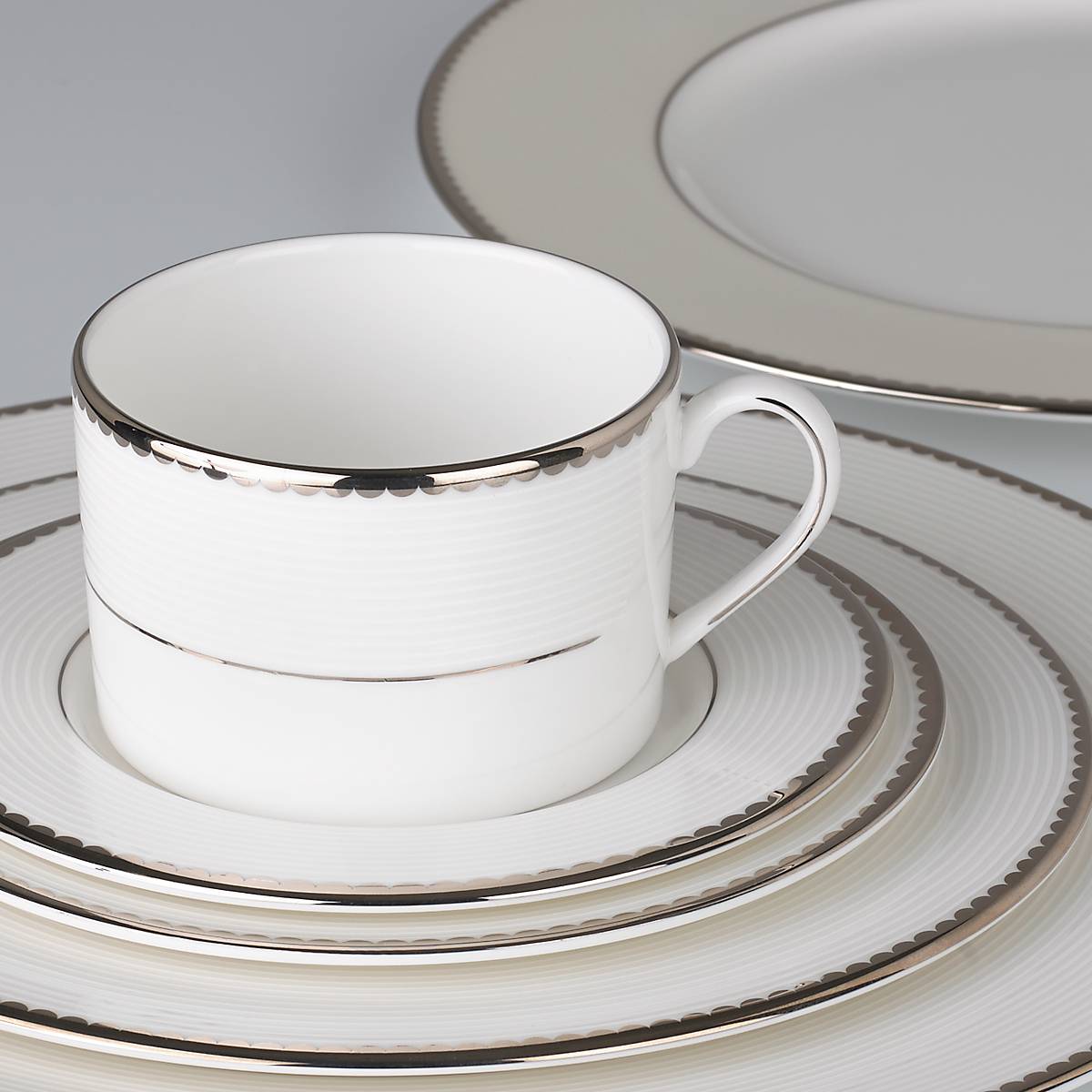 Lenox Fine Lenox Fine Sugar Pointe 5-Piece Place Setting - Image 2