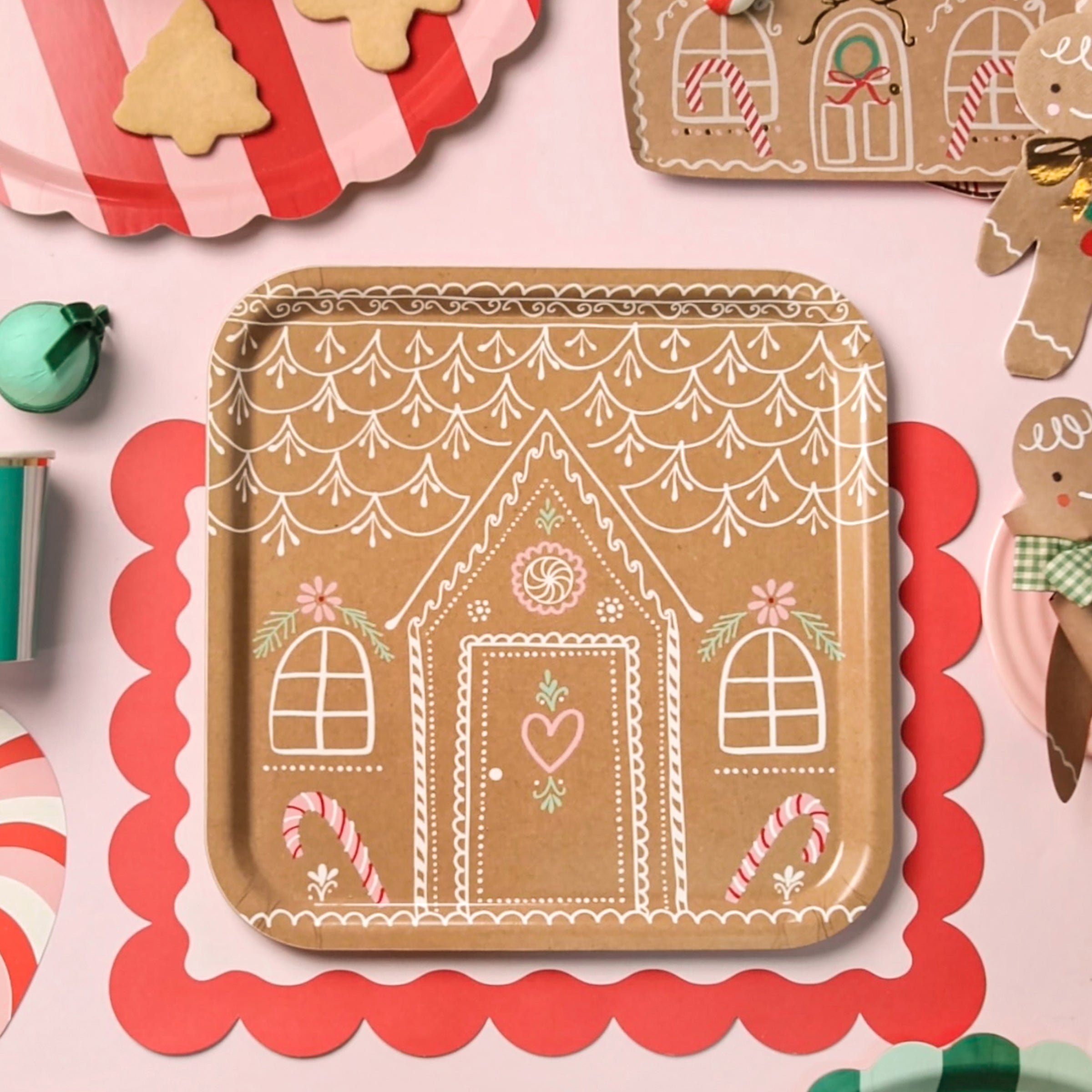 Lenox Fine Lenox Fine Gingerbread House Tray - Image 2