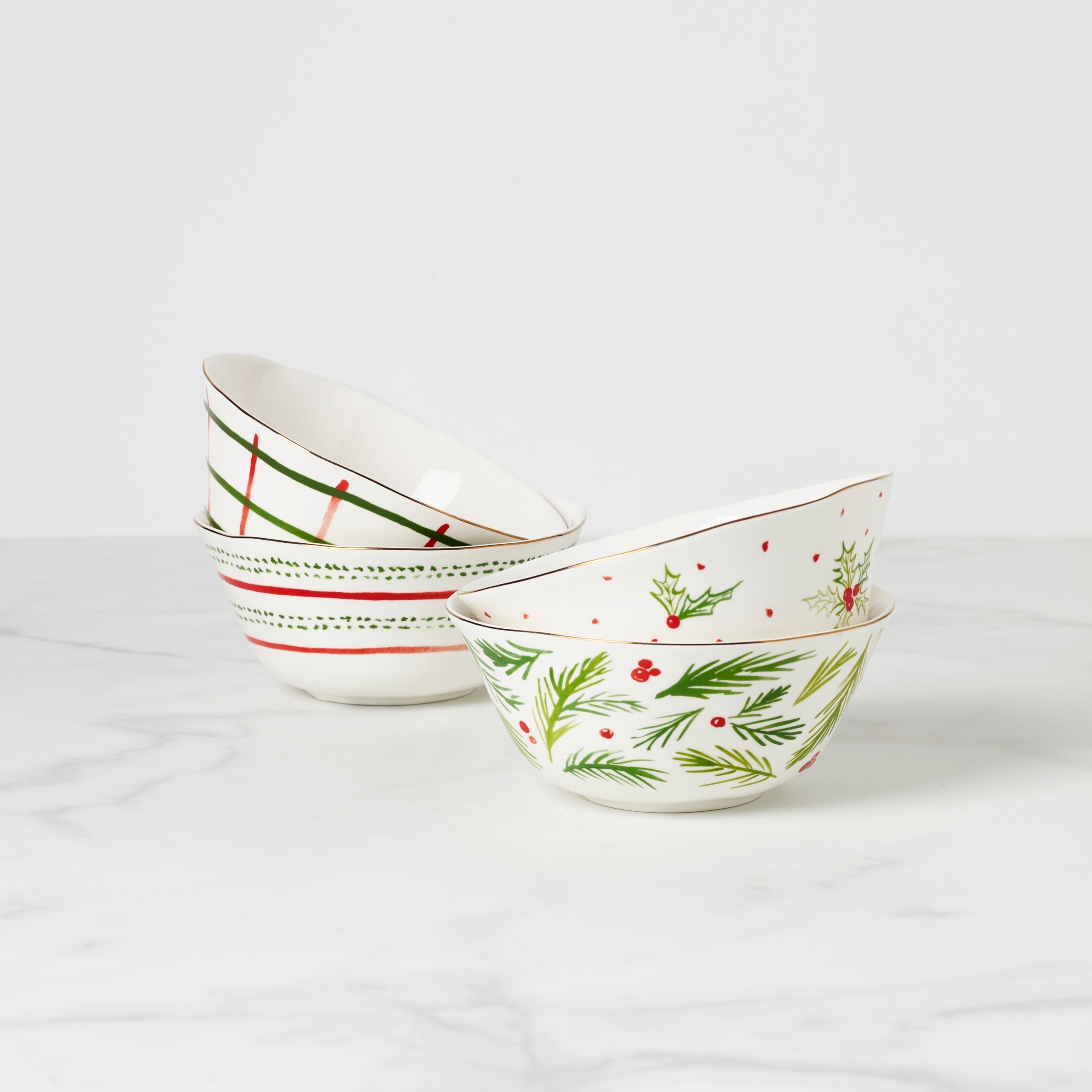 Lenox Fine Lenox Fine Bayberry All-Purpose Bowls, Set of 4