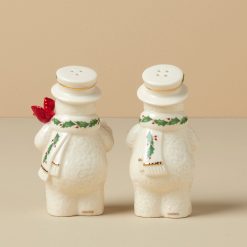 Alternative view of Lenox Fine Lenox Fine Happy Holly Days Snowmen Salt & Pepper Set