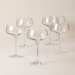 Lenox Fine Lenox Fine Tuscany Classics Angled Coupe Glasses, Set of 6