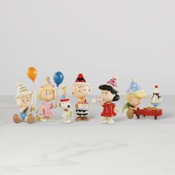 Lenox Fine Lenox Fine Peanuts 6-Piece Birthday Party Figurine Set