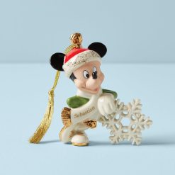 Lenox Fine Lenox Fine Personalized Mickey Mouse Snowflake Ornament