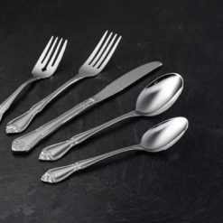 Alternative view of Lenox Fine Lenox Fine True Rose Everyday Flatware Dinner Forks, Set Of 4