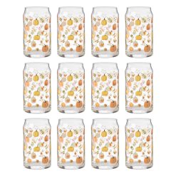 Lenox Fine Lenox Fine Harvest Can Cooler Glasses, Set of 12