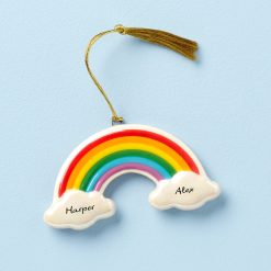 Lenox Fine Lenox Fine Personalized Rainbow Ornament