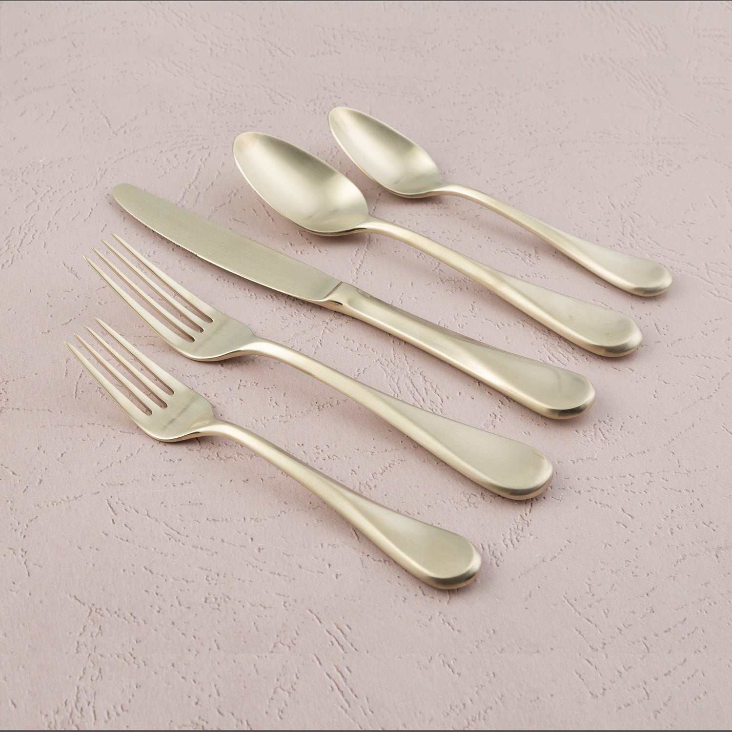Lenox Fine Lenox Fine Eloquence Champagne Satin 20-Piece Flatware Set - Image 2
