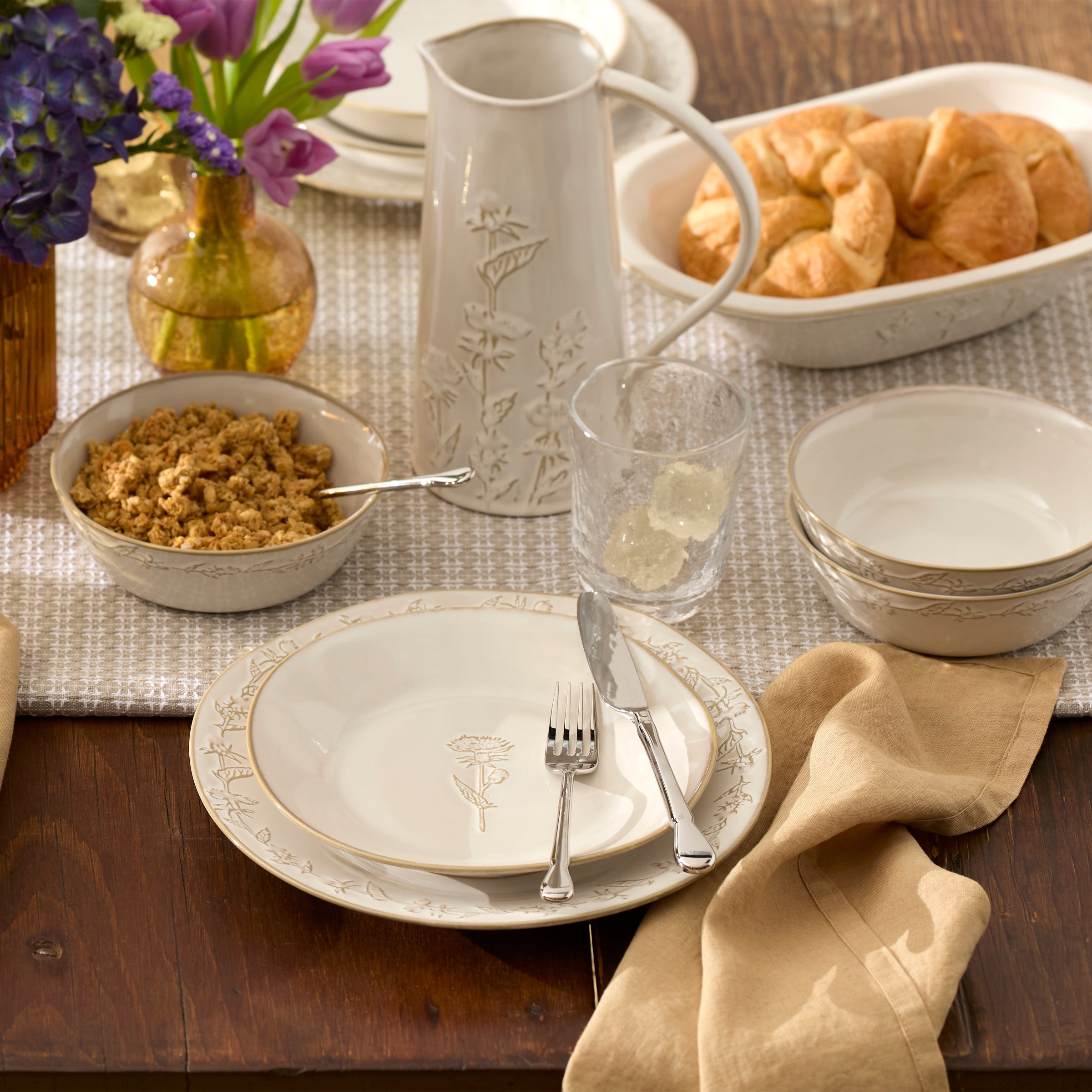 Lenox Fine Lenox Fine Homespun 16-Piece Dinnerware Set - Image 10