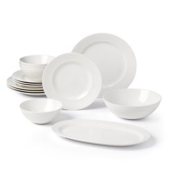 Lenox Fine Lenox Fine Wickford 14-Piece Dinnerware Set