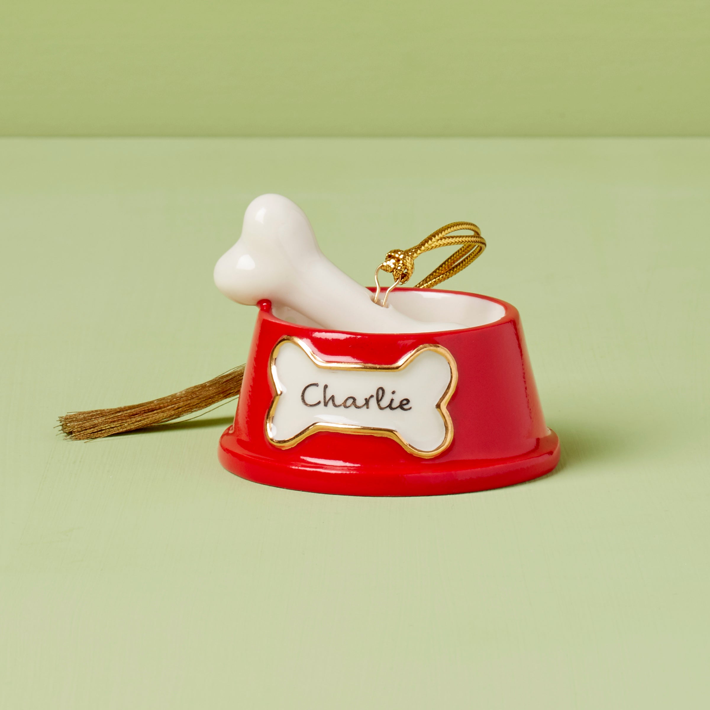Lenox Fine Lenox Fine Personalized Dog Bone Ornament