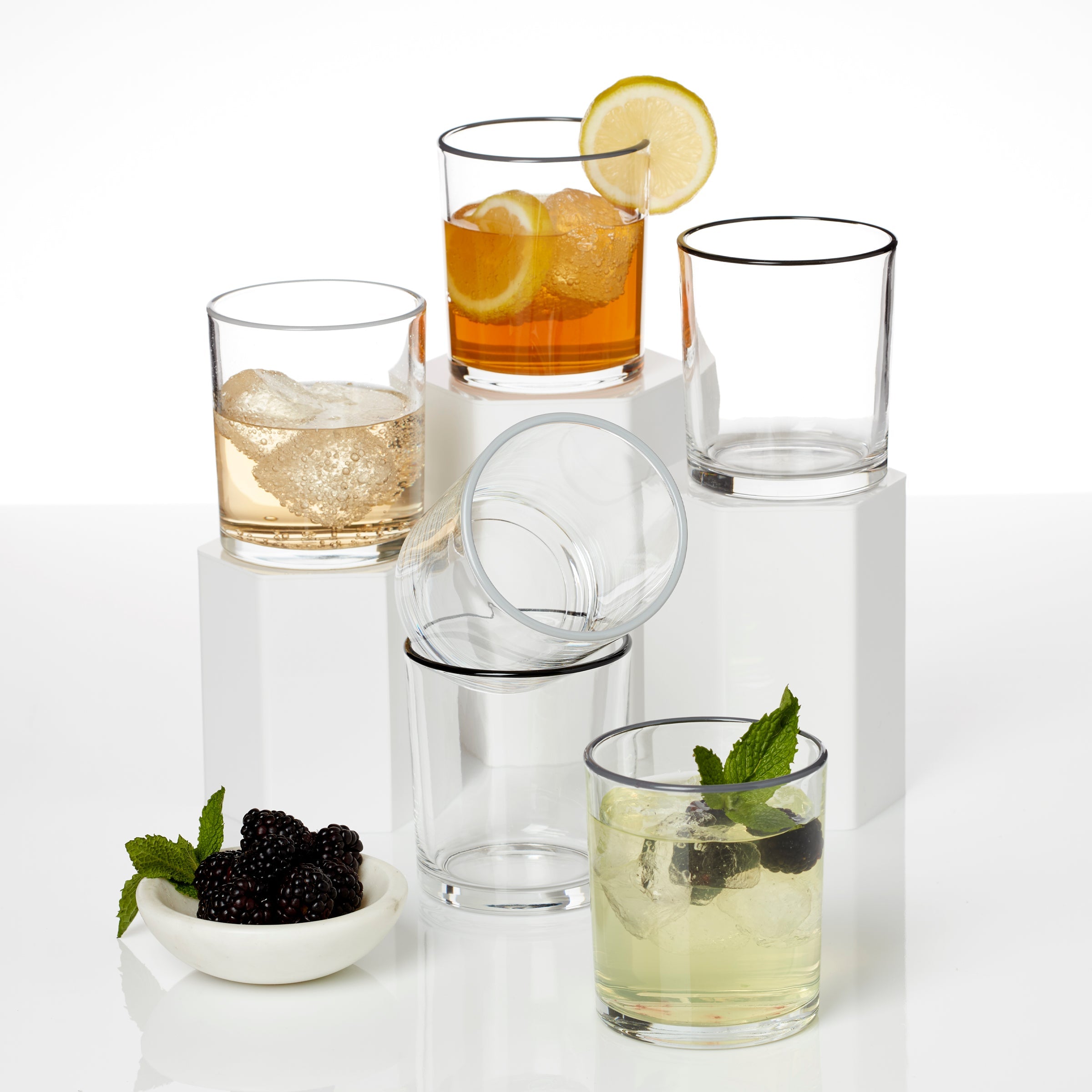 Lenox Fine Lenox Fine 24 Seven Pumice 6-Piece Medium Tumbler Set - Image 8
