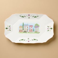 Lenox Fine Lenox Fine Lenox Spice Village Hors d'Oeuvres Tray