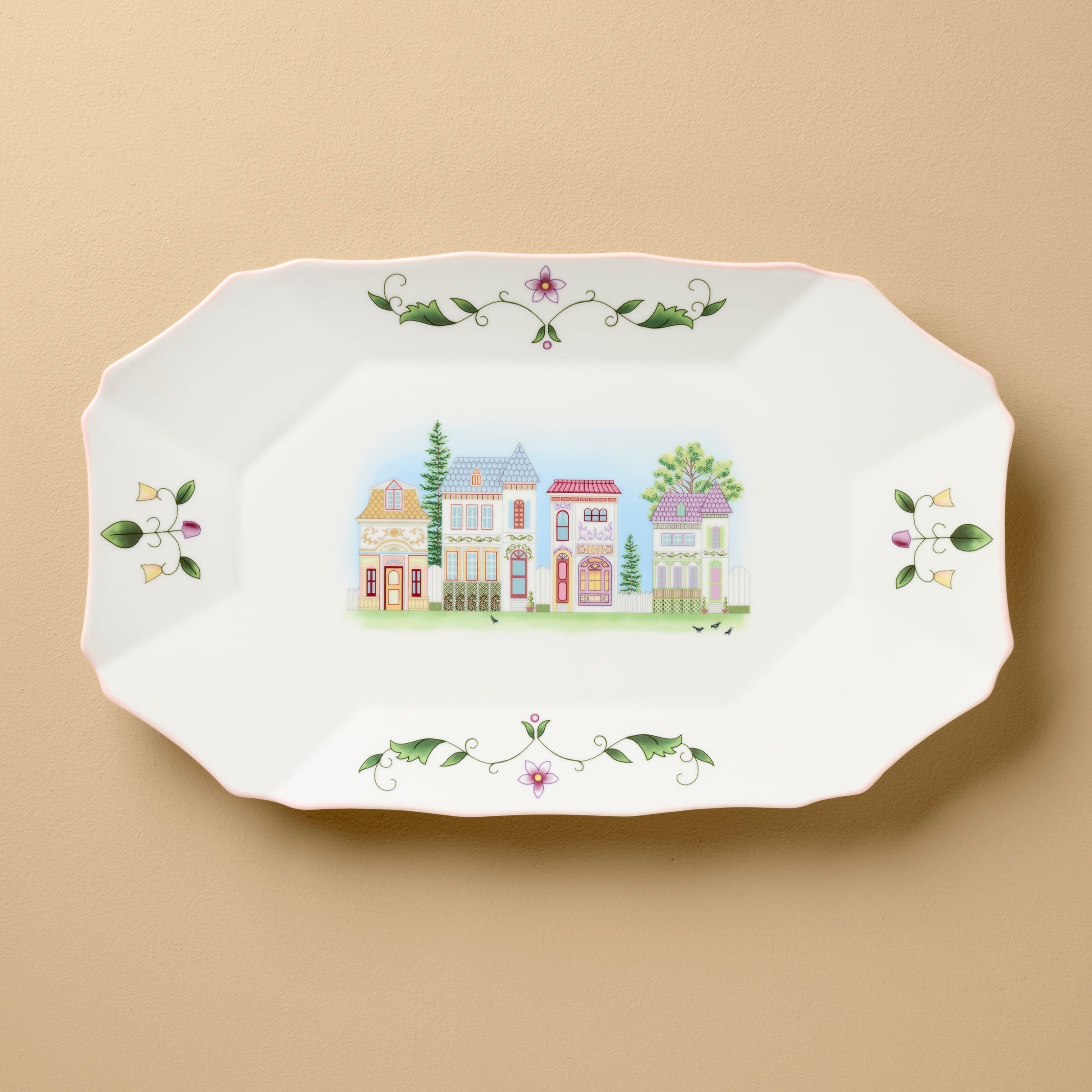 Lenox Fine Lenox Fine Lenox Spice Village Hors d'Oeuvres Tray