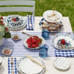 Alternative view of Lenox Fine Lenox Fine Blue Bay Tidbit Plates, Set of 4