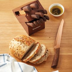 Alternative view of Lenox Fine Lenox Fine Raintree Copper 13-Piece Cutlery Block Set