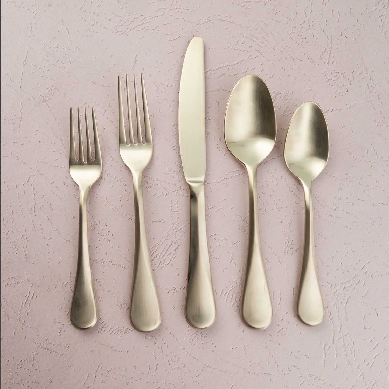 Lenox Fine Lenox Fine Eloquence Champagne Satin 20-Piece Flatware Set - Image 3