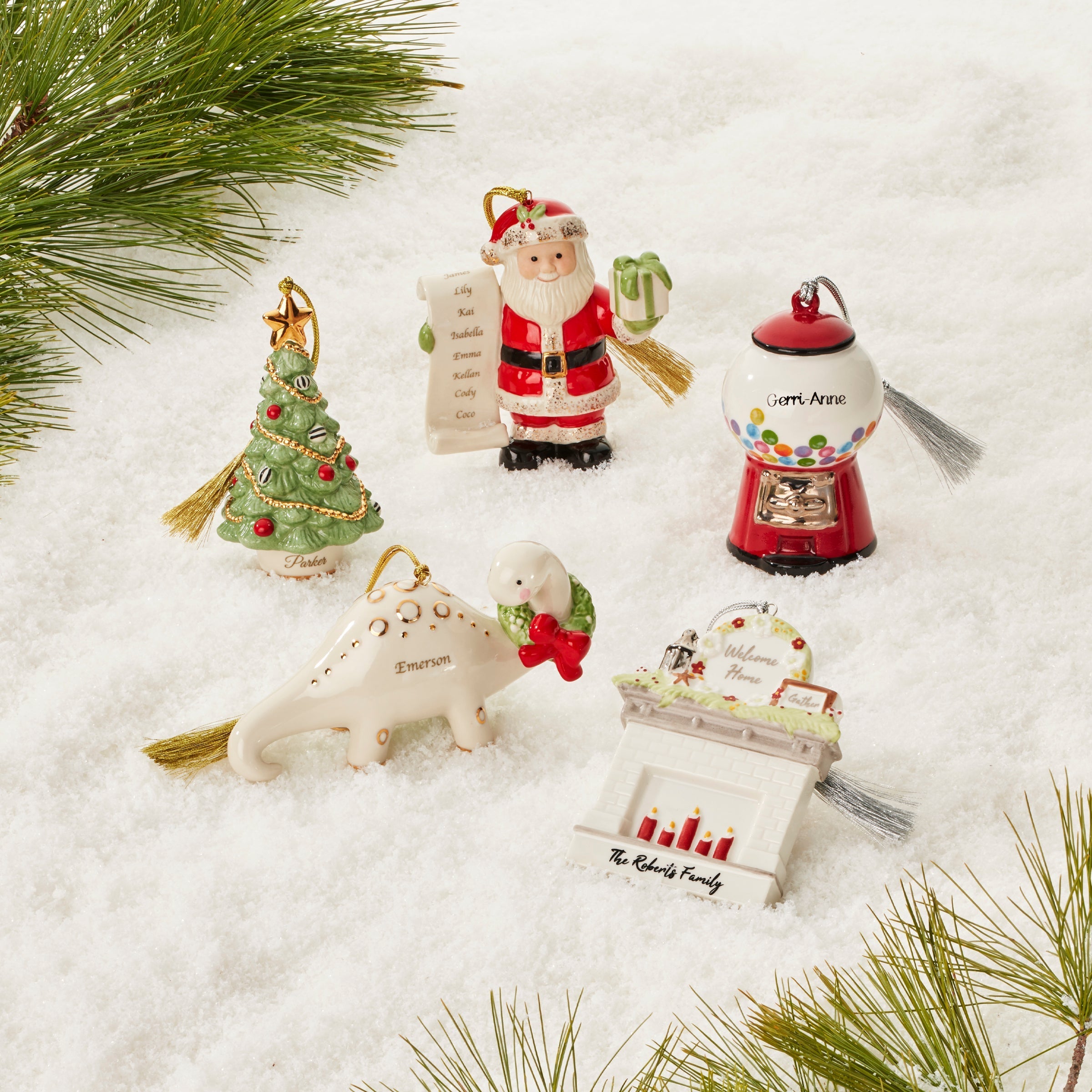 Lenox Fine Lenox Fine Personalized Naughty & Nice Ornament - Image 8